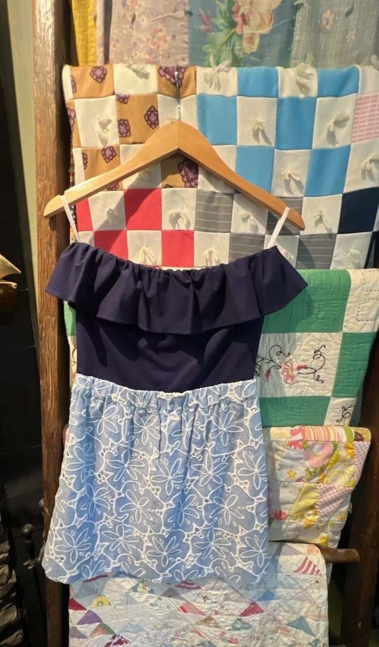 Lilly Pulitzer Rylee Shift Dress Bright Navy size small